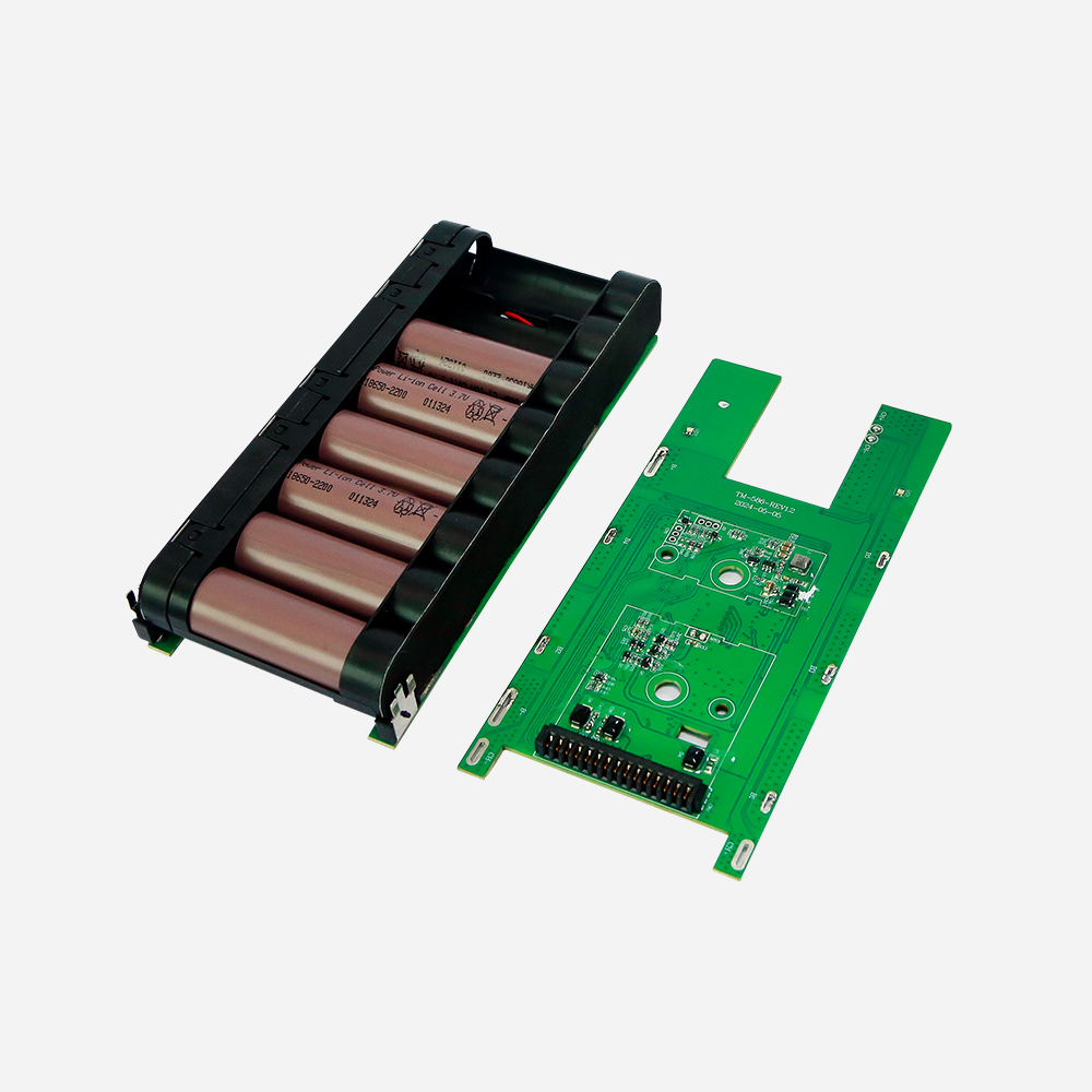 What role does the lithium battery protection board play?